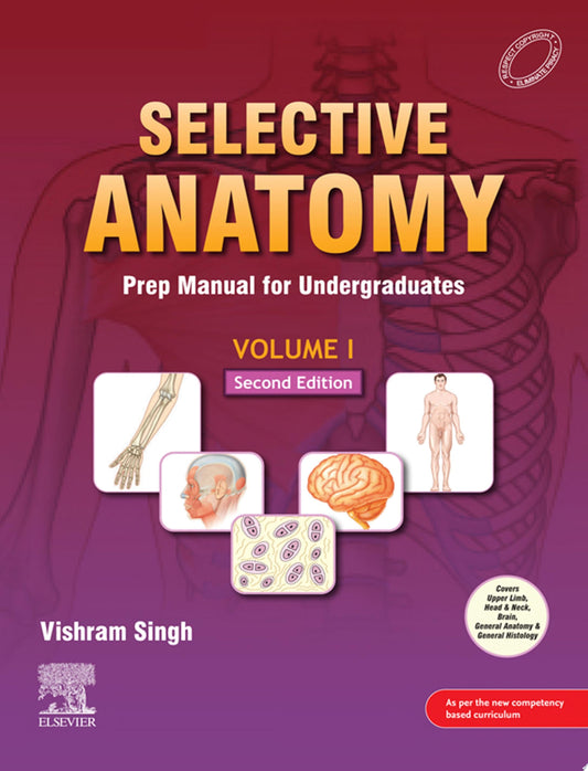 Selective Anatomy: Prep Manual for Undergraduates, 2nd Edition, Vol 1
