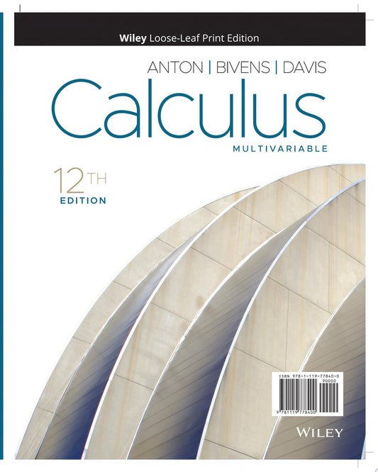 Calculus, 12th Edition