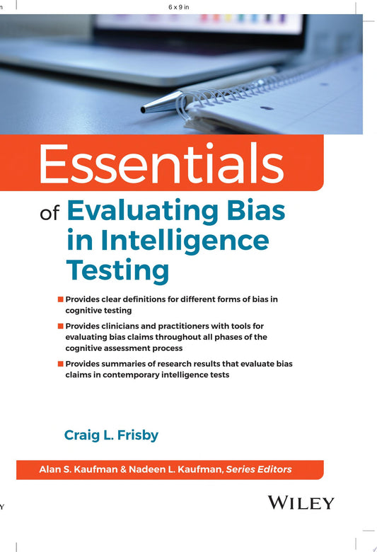Essentials of Evaluating Bias in Intelligence Testing