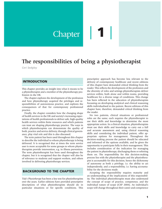 Tidy’s Physiotherapy, 15e