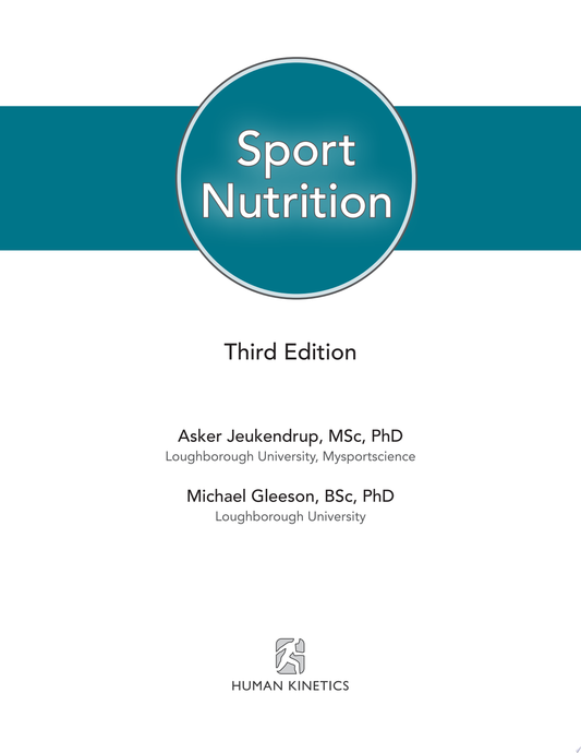 Sport Nutrition, 3rd Edition